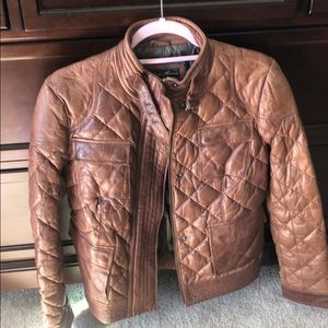 Leather jacket